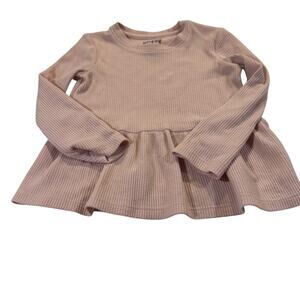 Jumping Beans Toddler Girl 3T Pink Long Sleeve Blouse